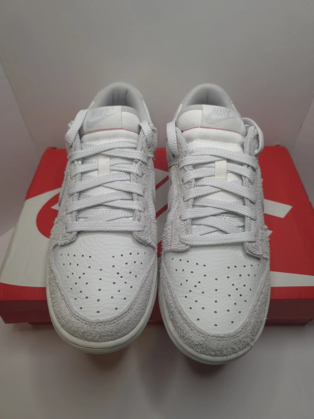 Nike Dunk Low Summit White/Photon Dust Suede size 8.5W/7M HJ5777-100